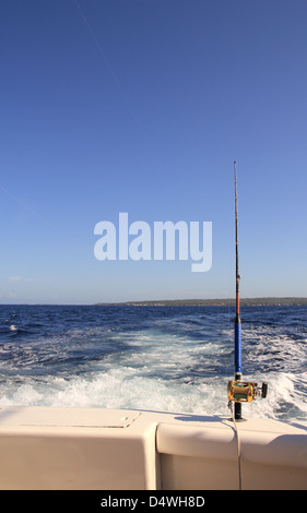 deep sea fishing Stock Photo