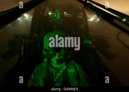 vision night alamy ranger army combat afghanistan scene goggles cockpit equipped pilot