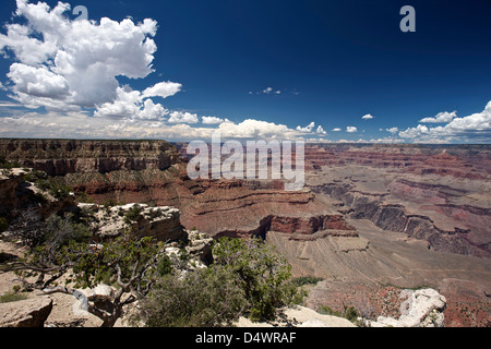 Grand Canyon from Yavapai Point on the South Rim, Arizona, USA. Stock Photo