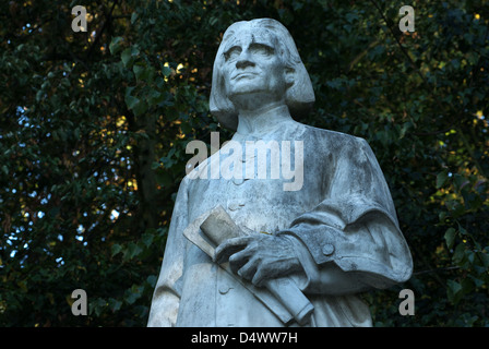 Weimar, Germany, monument of the famous composer Franz Liszt Stock Photo