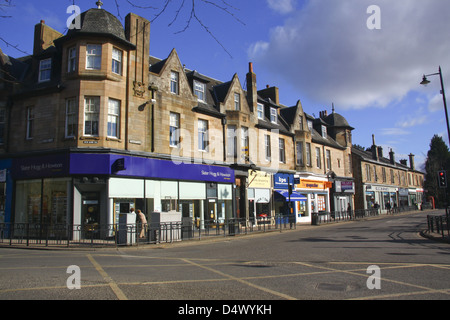 Bearsden Cross East Dunbartonshire Glasgow Stock Photo