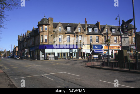 Bearsden Cross East Dunbartonshire Glasgow Stock Photo