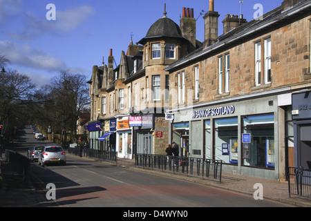 Bearsden Cross East Dunbartonshire Glasgow Stock Photo