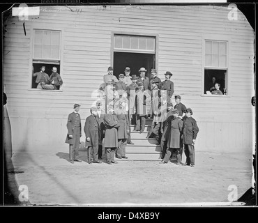 Surgeons and stewards of Harewood Hospital. Washington D.C. Stock Photo