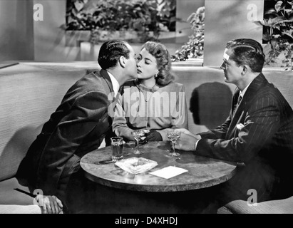 DAISY KENYON 1947 Twentieth Century Fox film with from left : Henry Fonda, Joan Crawford and Dana Andrews Stock Photo