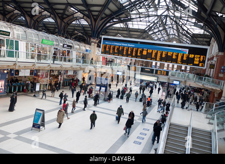 liverpool street station, london, england Stock Photo