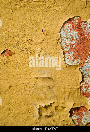cracked plaster Wall Background Stock Photo