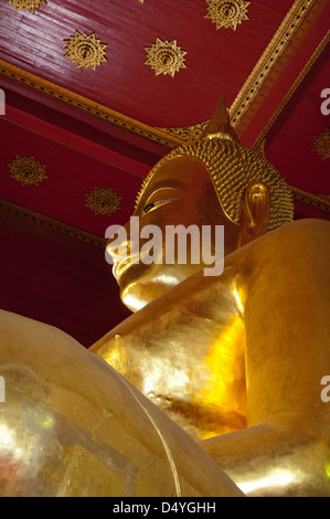 Thailand, Ayutthaya. Phra Mongkonbophit, seated gold Buddha circa 1538. UNESCO