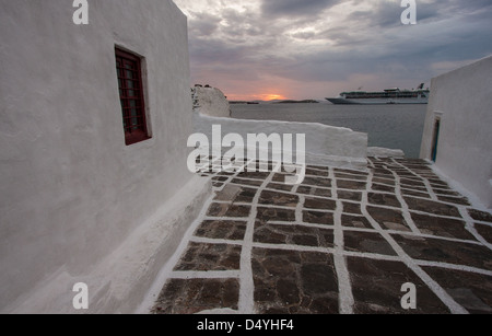 Picture taken in Mykonos, greece Stock Photo