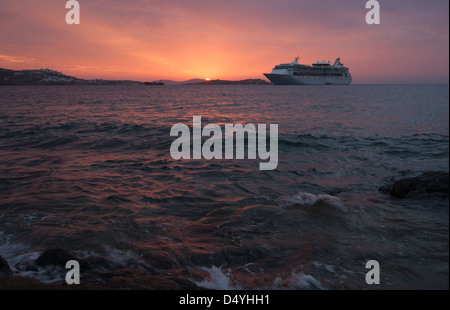 Picture taken in Mykonos, greece Stock Photo