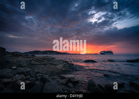 Picture taken in Mykonos, greece Stock Photo