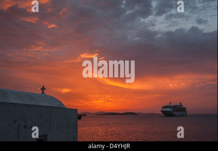 Picture taken in Mykonos, greece Stock Photo