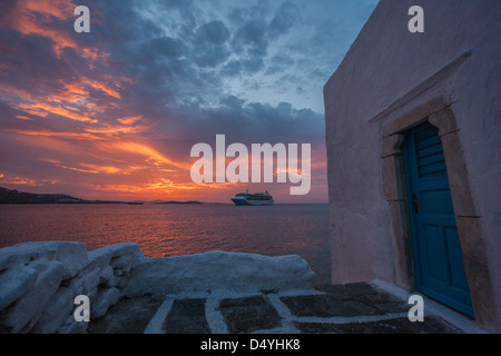 Picture taken in Mykonos, greece Stock Photo