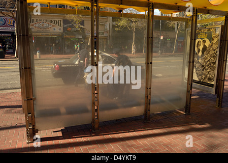 market street arrest san francisco Stock Photo