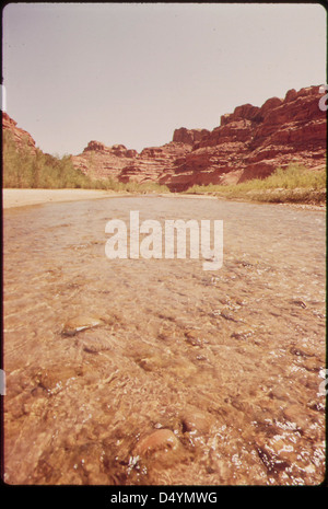 Escalante River, 05/1972. Stock Photo