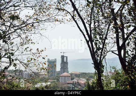 construction in Pattaya Stock Photo