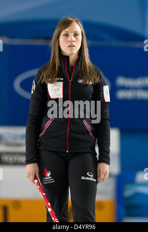 Rachel Homan (CAN), MARCH 20, 2013 - Curling : World Women's Curling ...