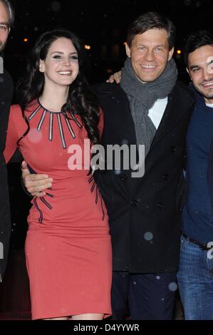 Berlin, Germany. March 20, 2013. Lana del Rey attends to the Charity Dinner 'Music Helps' during the Echo Awards 2013 in Berlin. Credit: DPA/Alamy Live News Stock Photo