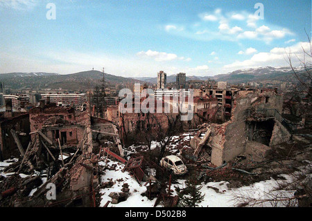 The War In The Former Yugoslavia Stock Photo