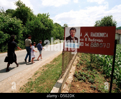 The War In The Former Yugoslavia Stock Photo