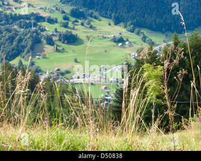 val d'arly,savoie,france Stock Photo