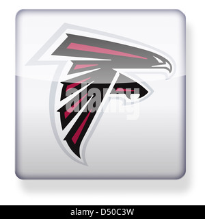 Atlanta Falcons logo icon Stock Photo: 178437597 - Alamy