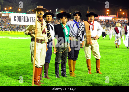 Jesus Maria, Argentina, participant in the Festival Internacional de la Doma y el Folclore Stock Photo