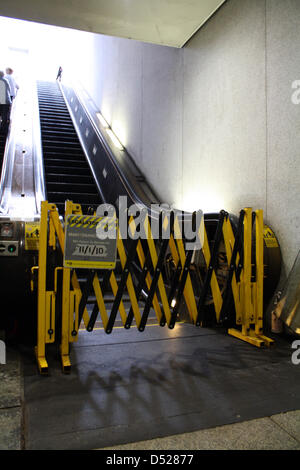 escalator out of order temporarily stairs clipart