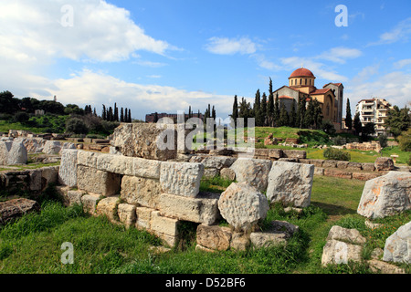 greece attika athens the ruins of the kerameikos Stock Photo