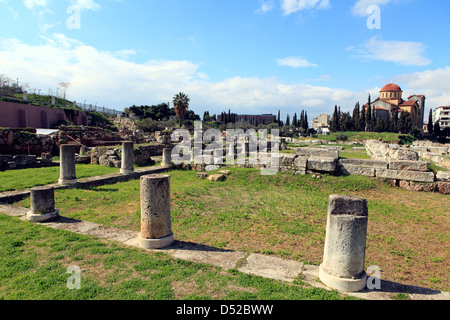 greece attika athens the ruins of the kerameikos Stock Photo