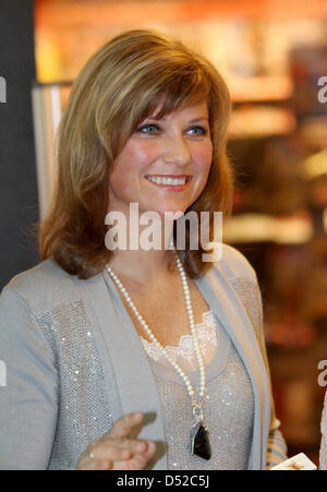 Norwegian Princess Martha Louise is pictured while promoting her book 'Discover your guardian angel' at the AKO book shop of the Amsterdam Schiphol Airport, The Netherlands, 03 November 2010. Photo: Albert Nieboer  NETHERLANDS OUT Stock Photo