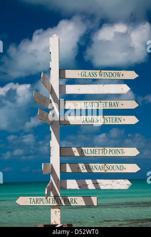 Bahamas road sign Stock Photo - Alamy