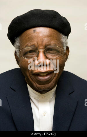 March 22, 2013 - Renowned Nigerian author Chinua Achebe has died at the age of 82 after a brief illness. A statement from his family said his 'wisdom and courage' were an 'inspiration to all who knew him'. One of Africa's best known authors, his 1958 debut novel Things Fall Apart, which dealt with the impact of colonialism in Africa, has sold more than 10 million copies. He had been living in the US since 1990 following injuries from a car crash. Pictured: Feb 26, 2008 - New York, U.S. - The writer CHINUA ACHEBE in New York City. (Credit Image: © Beowulf Sheehan/ZUMA Press) Stock Photo