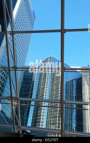 Calgary, Canada - October 6th, 2012: Skyscraper in the Downtown area of Calgary city Alberta Canada Stock Photo