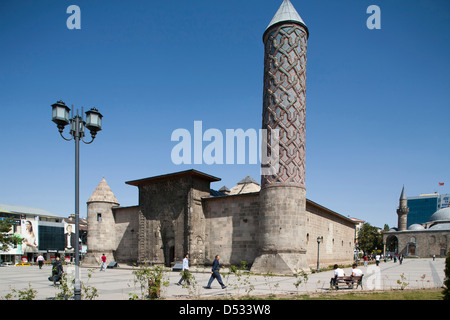 yakutiye madrasa, town of erzurum, eastern anatolia, turkey, asia Stock Photo