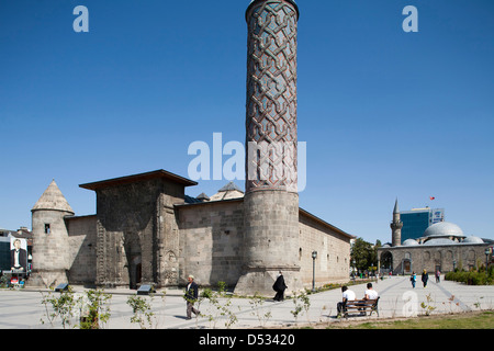 yakutiye madrasa, town of erzurum, eastern anatolia, turkey, asia Stock Photo