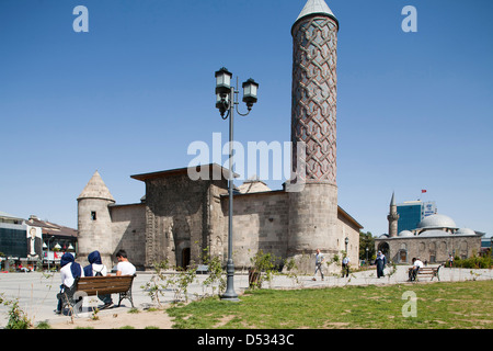 yakutiye madrasa, town of erzurum, eastern anatolia, turkey, asia Stock Photo