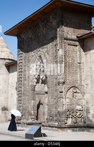 yakutiye madrasa, town of erzurum, eastern anatolia, turkey, asia Stock Photo