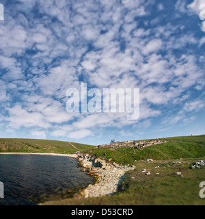 Ancient archaeological site on the peninsula of Crimea in Ukraine. Stock Photo