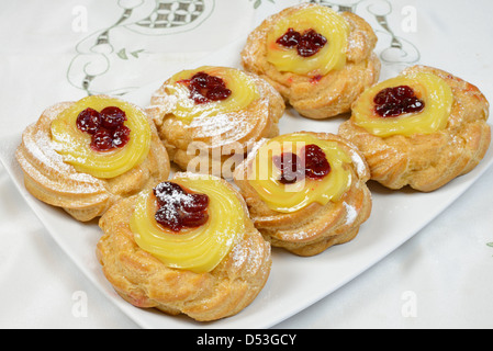 original neapolitan zeppole Stock Photo