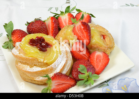 original neapolitan zeppole Stock Photo