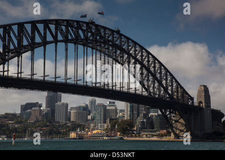 Sydney Harbour Bridge, New South Wales, Australia Stock Photo