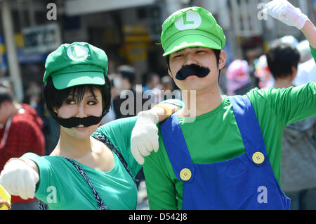 Fui assistir a estreia do filme do Mário de cosplay! #supermario #cosp