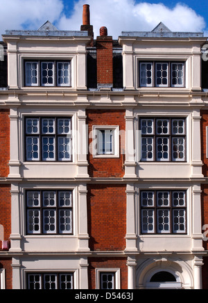 Cameo close up of historical building in Eton Royal Berkshire showing period design Stock Photo
