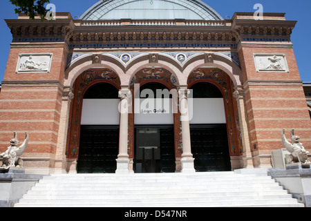 Palace of Velázquez, Parque del Buen Retiro, Madrid, Spain Stock Photo