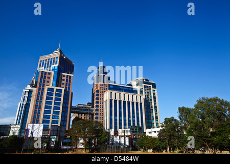 UB City, Bangalore's most exclusive shopping mall and among the tallest skyscrapers in the city. Stock Photo