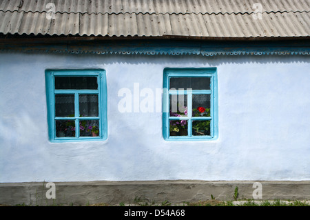 the streets of the city Karakol Stock Photo