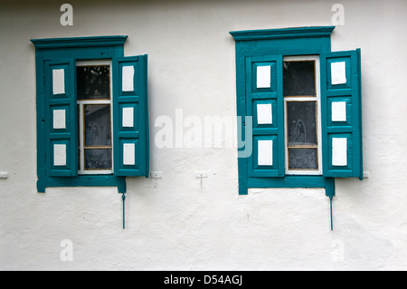 the streets of the city Karakol Stock Photo