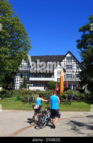 Hiddensee Island,  Hotel HITTHIM at Kloster,  Mecklenburg Western Pomerania, Germany Stock Photo