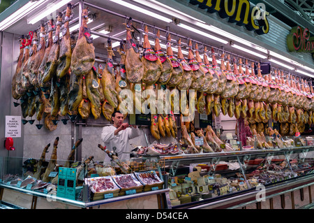 Central Market (Mercado Central), Valencia Stock Photo